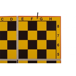 DEMO chessboard folding (in quarter), pieces included